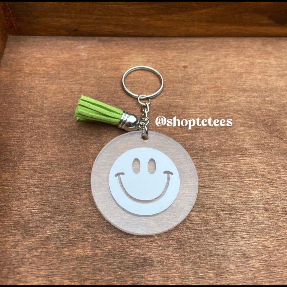Smiley Face Keychain (full)